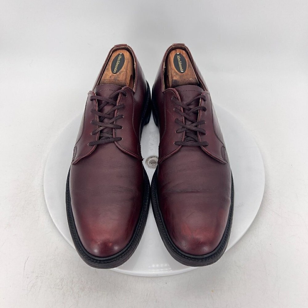 Wright Breather Arch Preserver Men Size 9.5A Brown Leather Derby Dress Shoes
